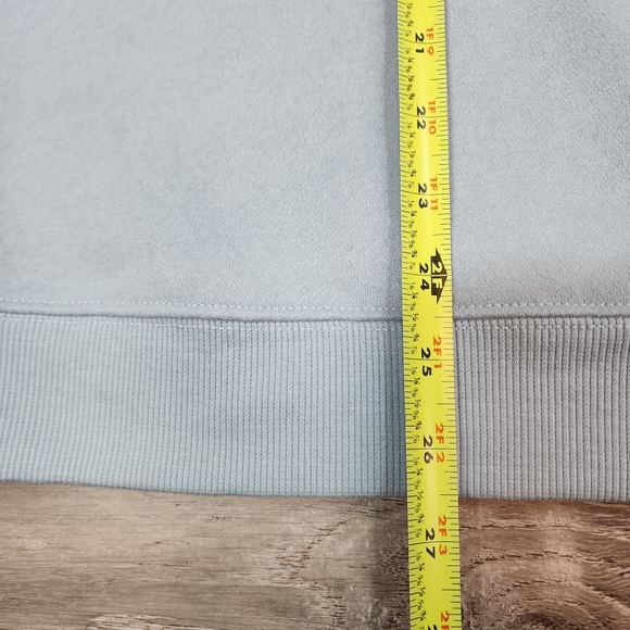 CARDINAL BIRD Graphic Pullover Blue Sweatshirt Crew Neck Collar Large - Picture 6 of 14